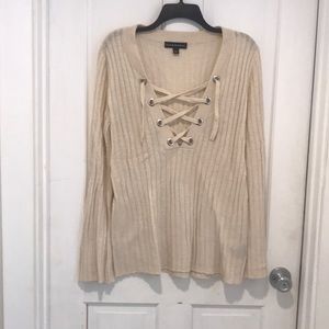 Large cream Rock & Republic sweater